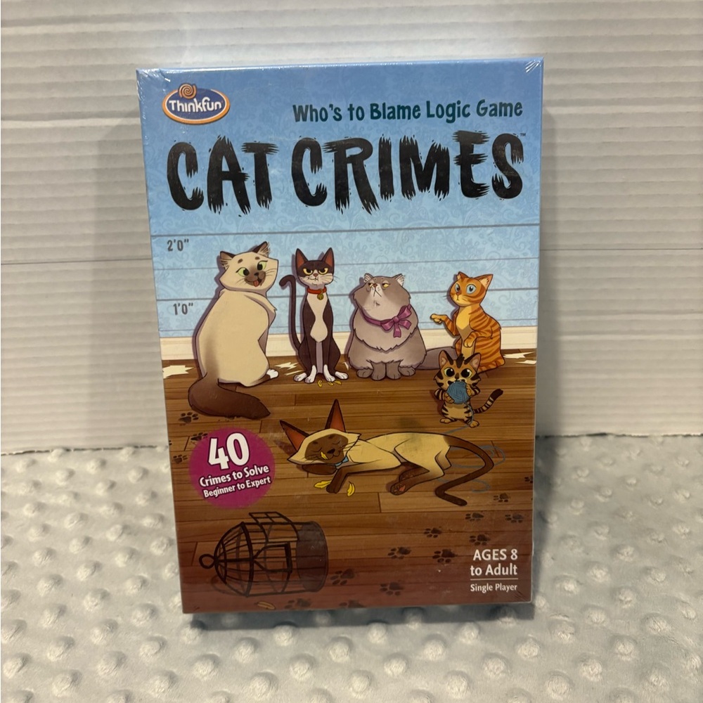 ThinkFun Cat Crimes Logic Game